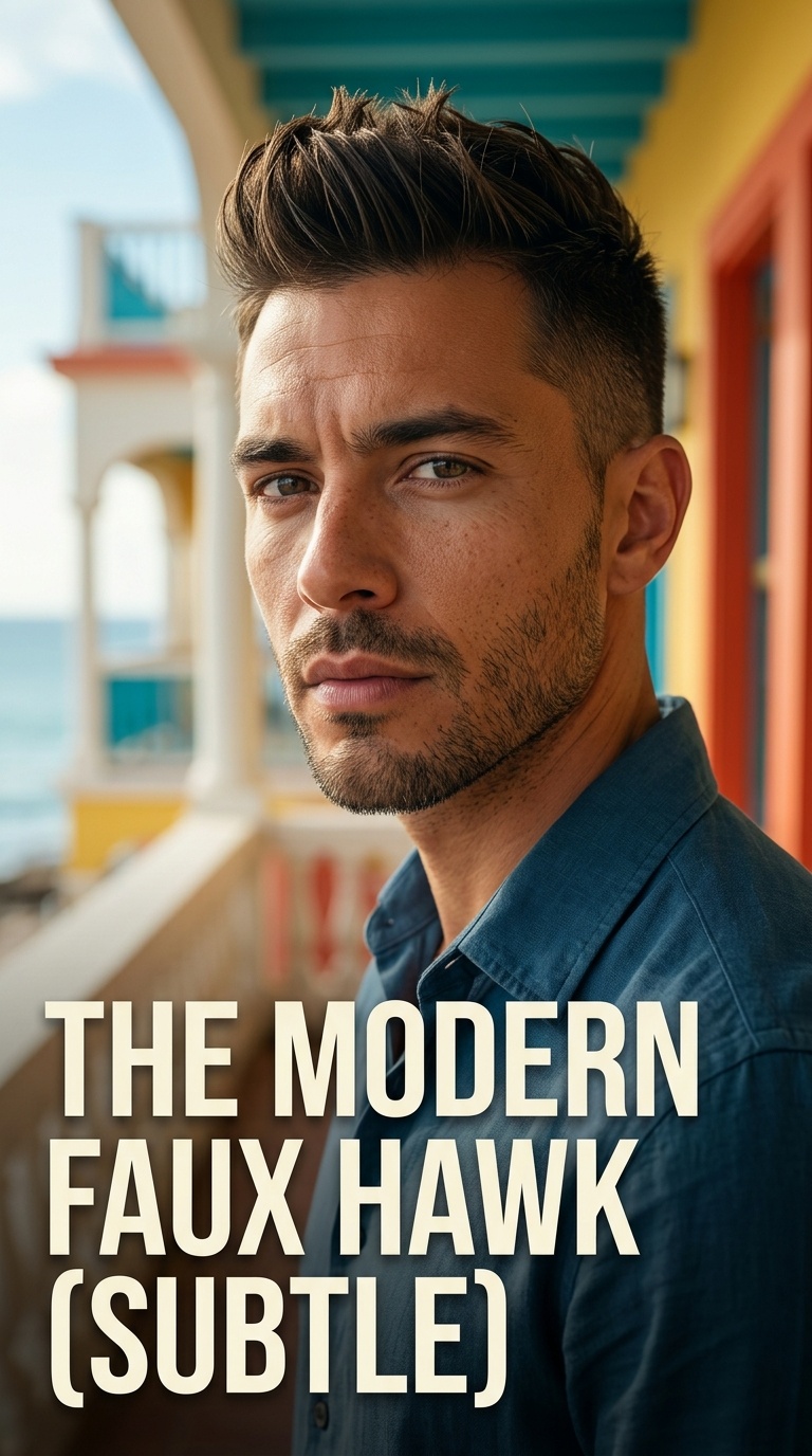 The Modern Faux Hawk (Subtle)