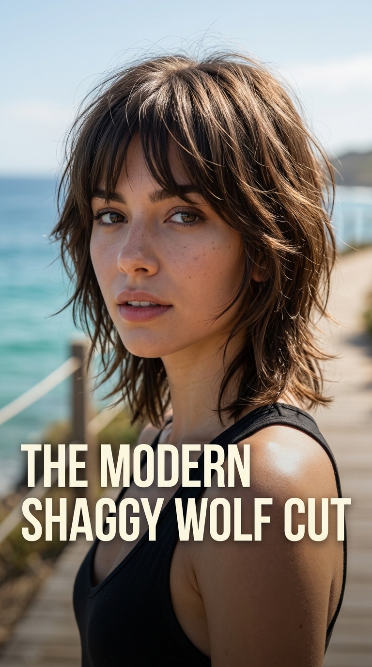 The Modern Shaggy Wolf Cut