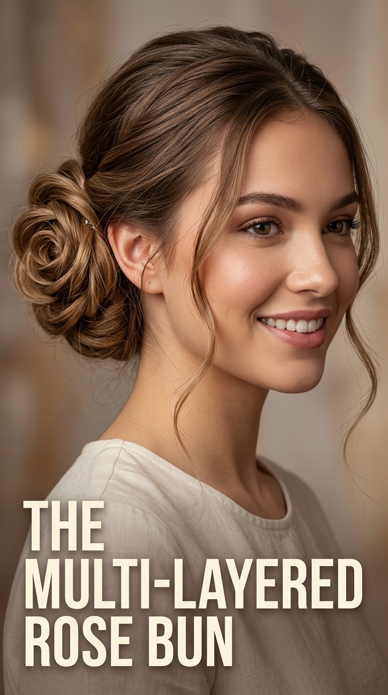 The Multi-Layered Rose Bun