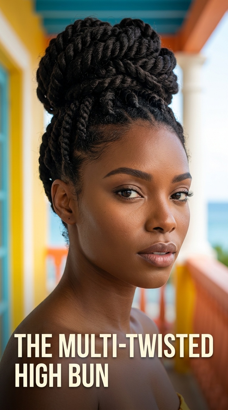 The Multi-Twisted High Bun