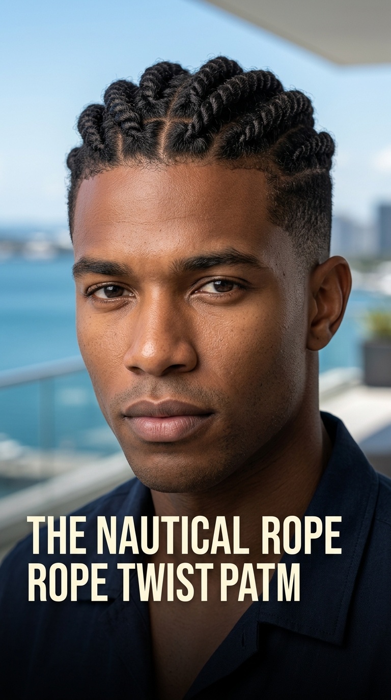 The Nautical Rope Twist Pattern