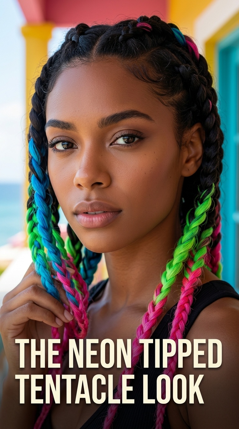 The Neon Tipped Tentacle Look