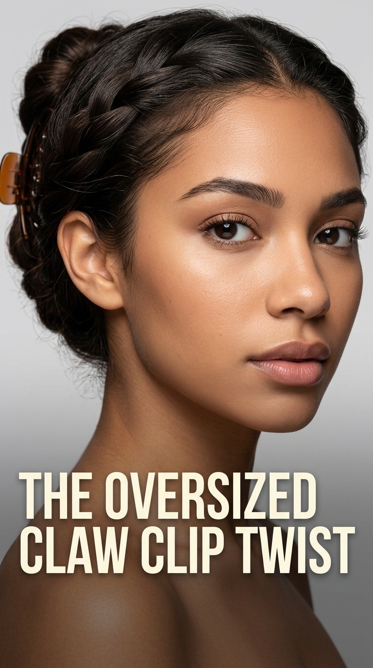 The Oversized Claw Clip Twist