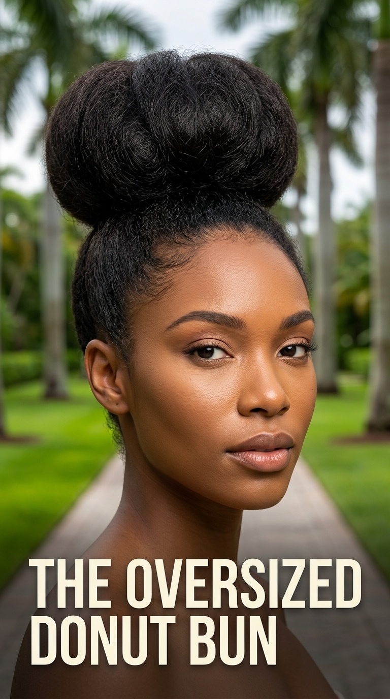 The Oversized Donut Bun