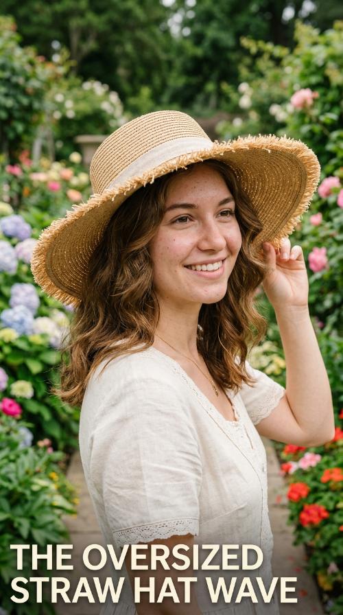 The Oversized Straw Hat Wave