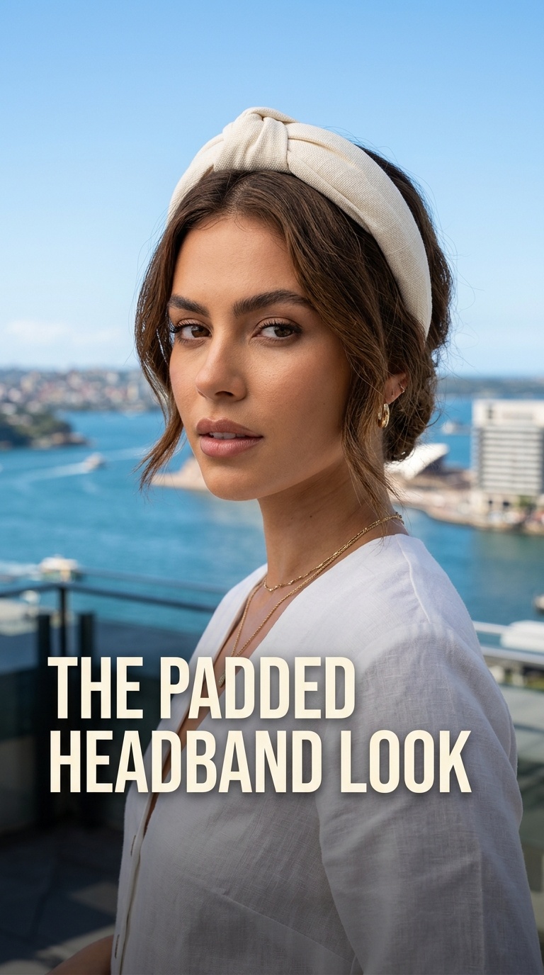 The Padded Headband Look