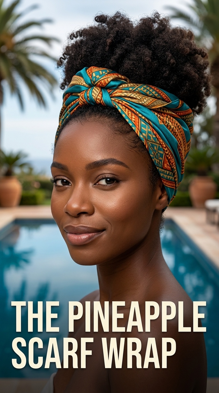 The Pineapple Scarf Wrap