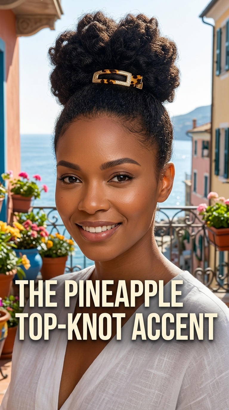 The Pineapple Top-Knot Accent