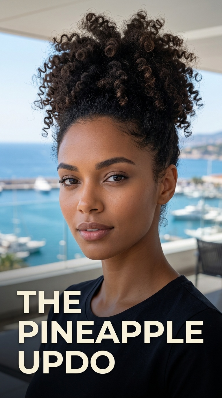 The Pineapple Updo