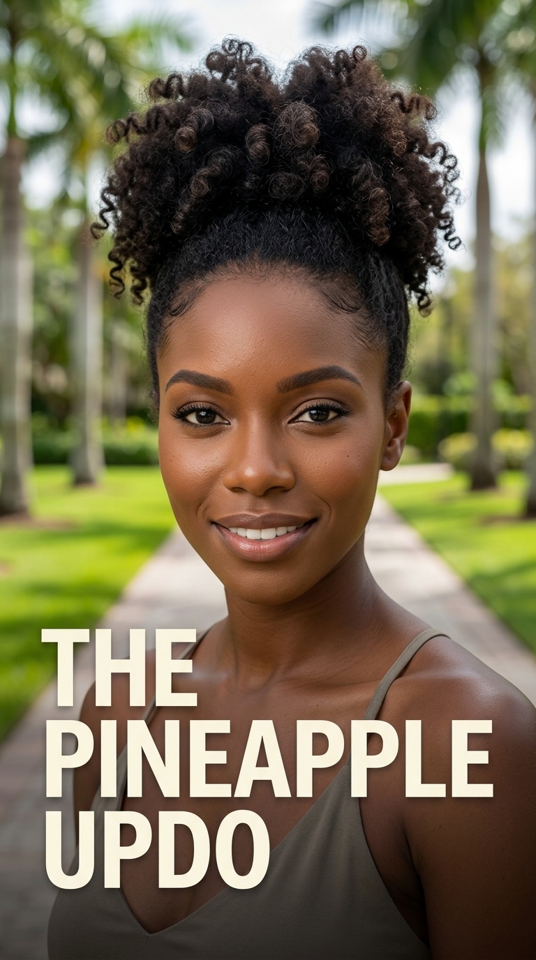 The Pineapple Updo
