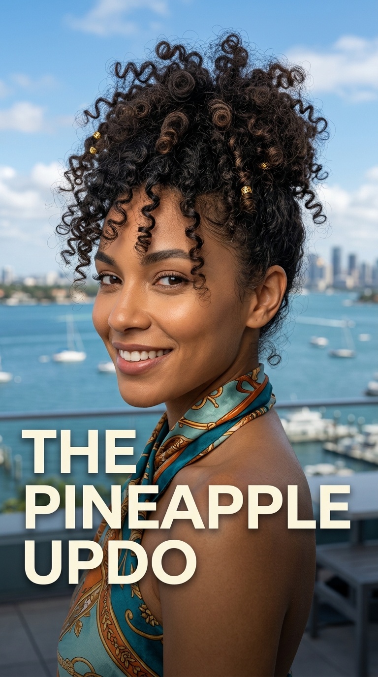 The Pineapple Updo