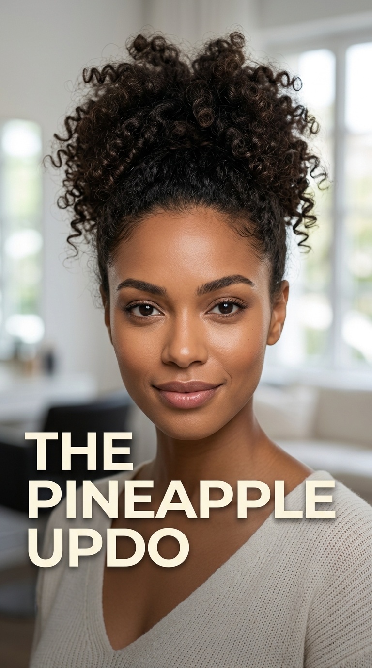The Pineapple Updo