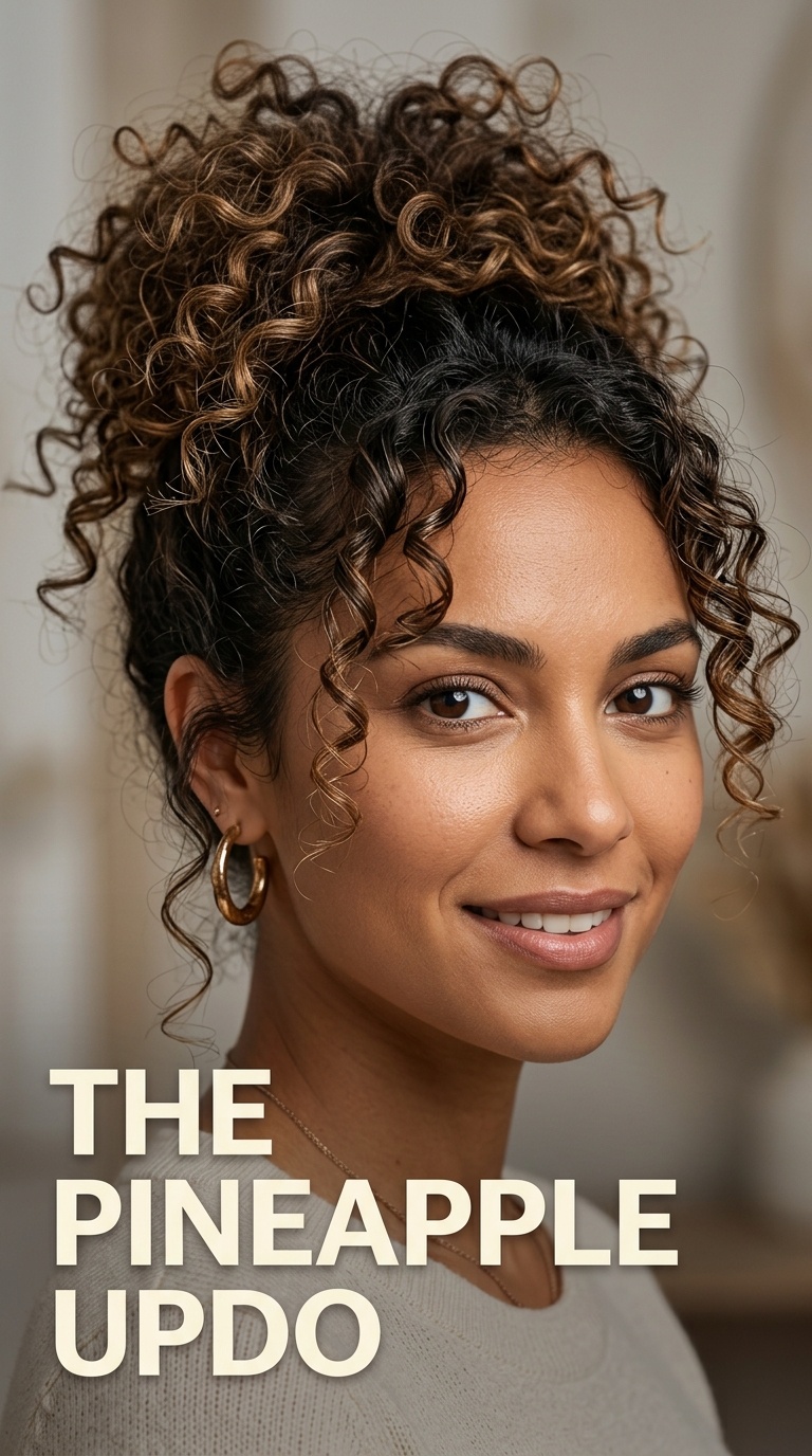 The Pineapple Updo