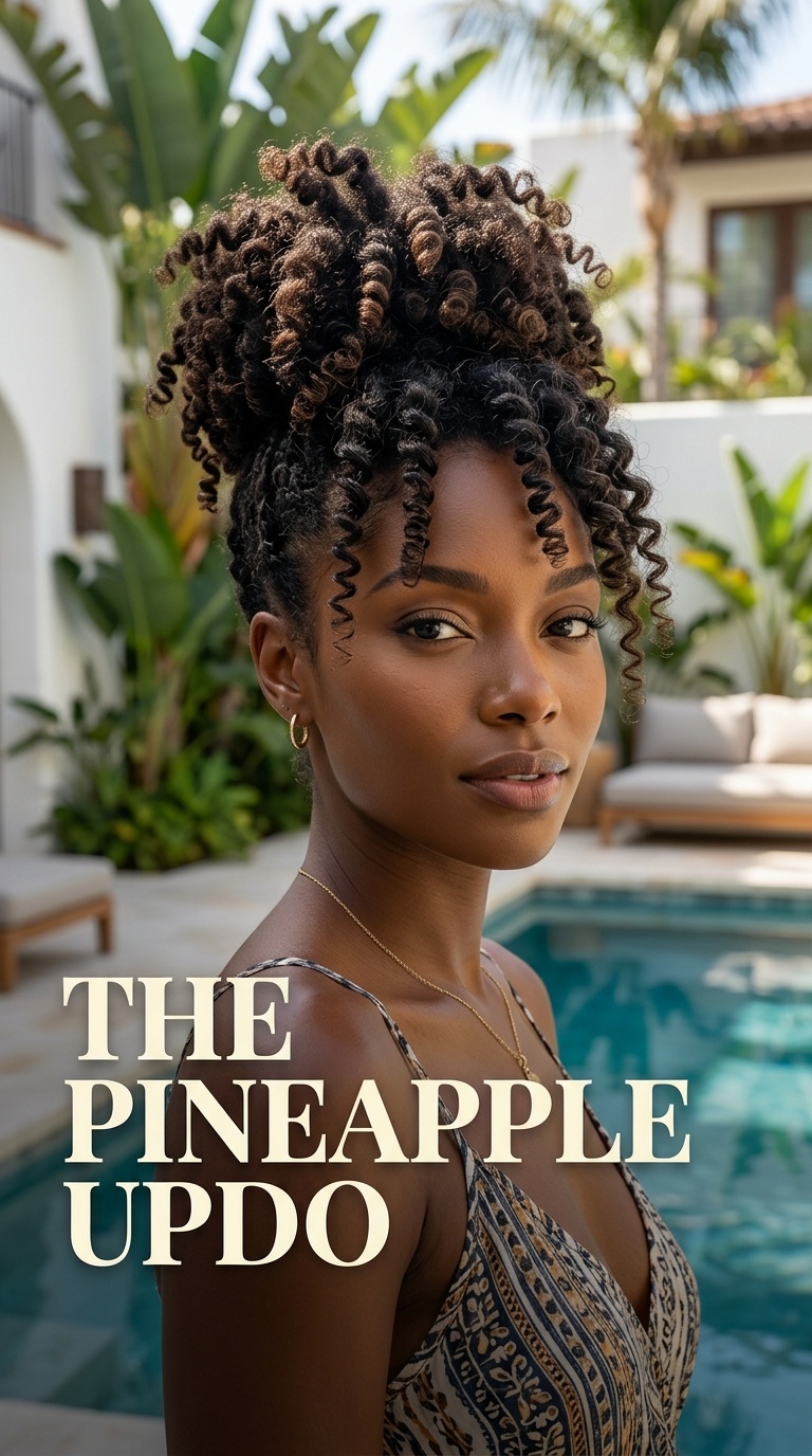 The Pineapple Updo
