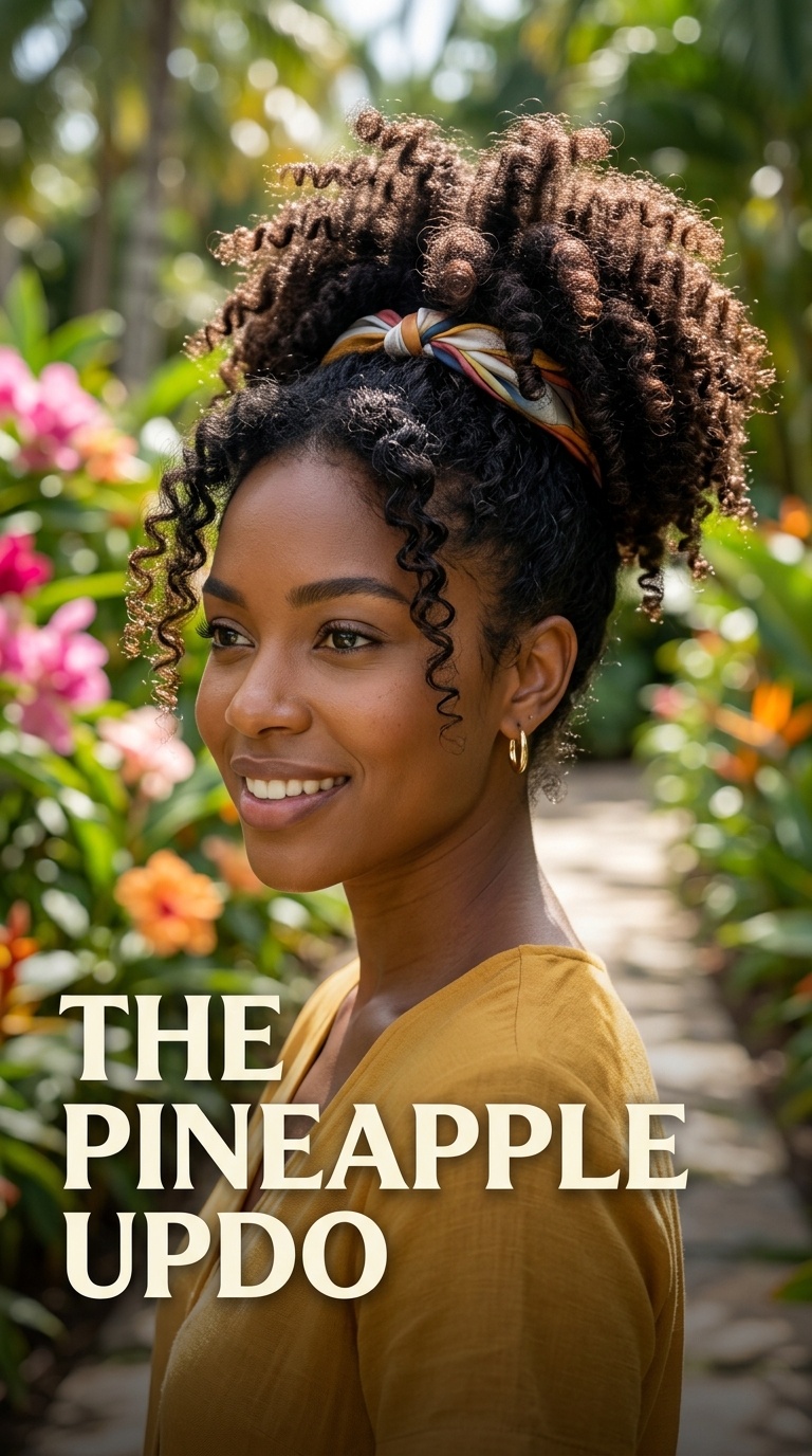 The Pineapple Updo