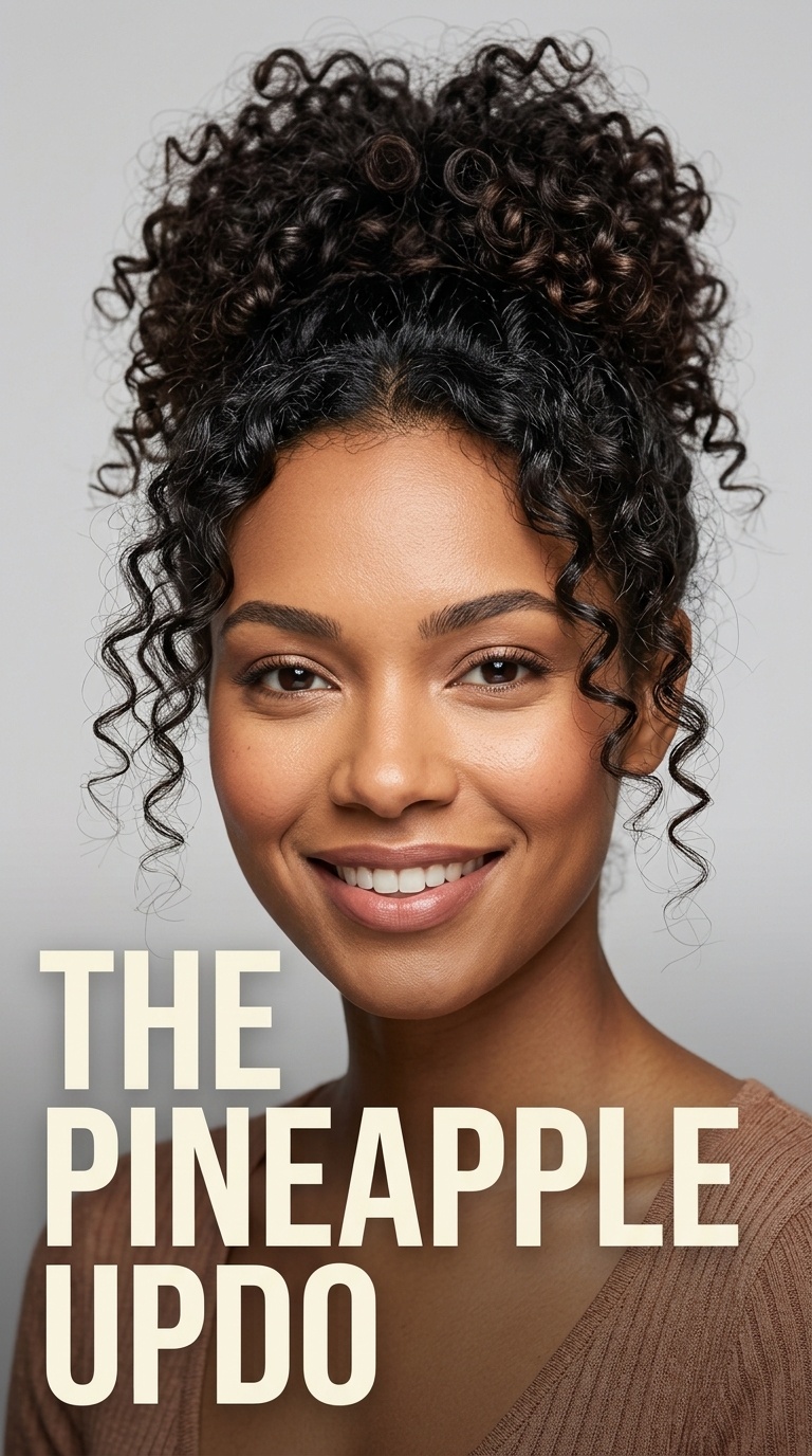 The Pineapple Updo