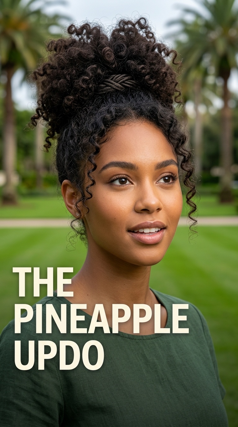 The Pineapple Updo