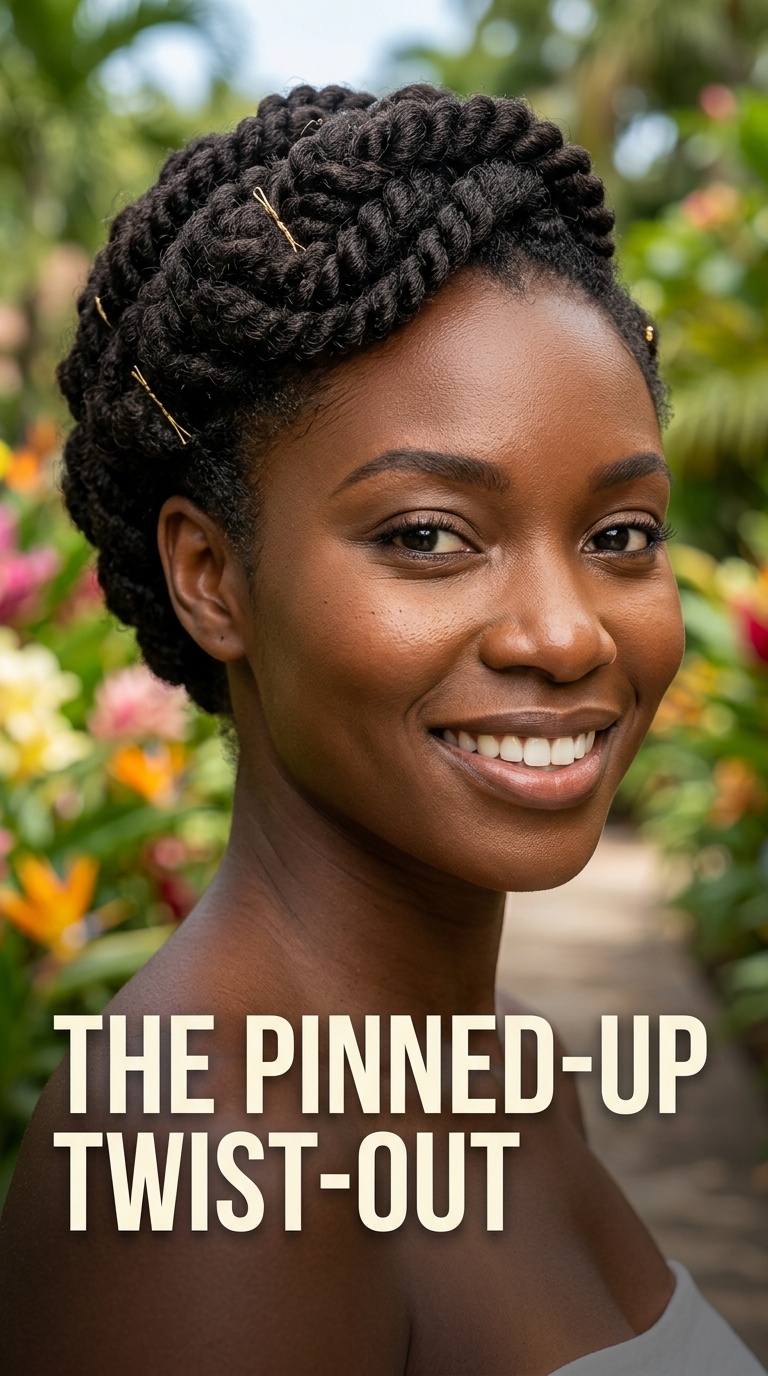 The Pinned-Up Twist-Out