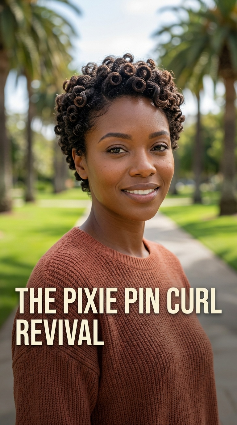 The Pixie Pin Curl Revival