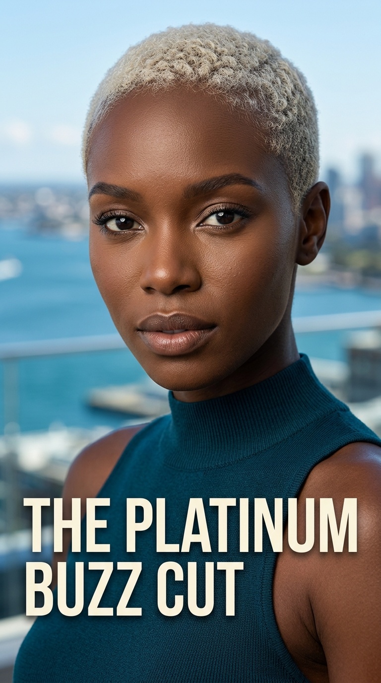 The Platinum Buzz Cut