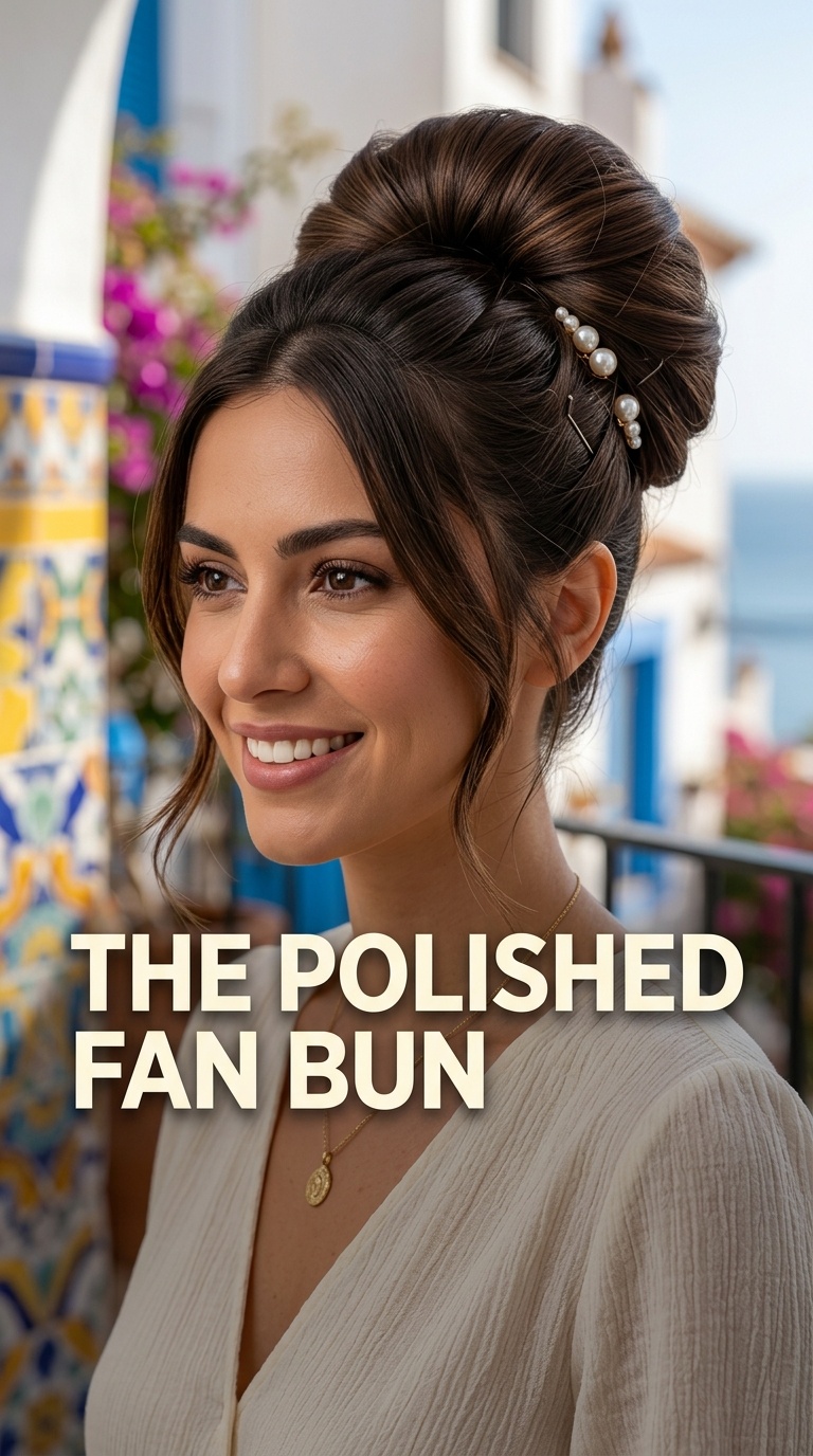The Polished Fan Bun