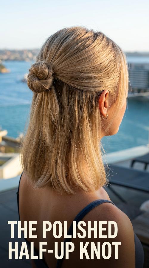 The Polished Half-Up Knot