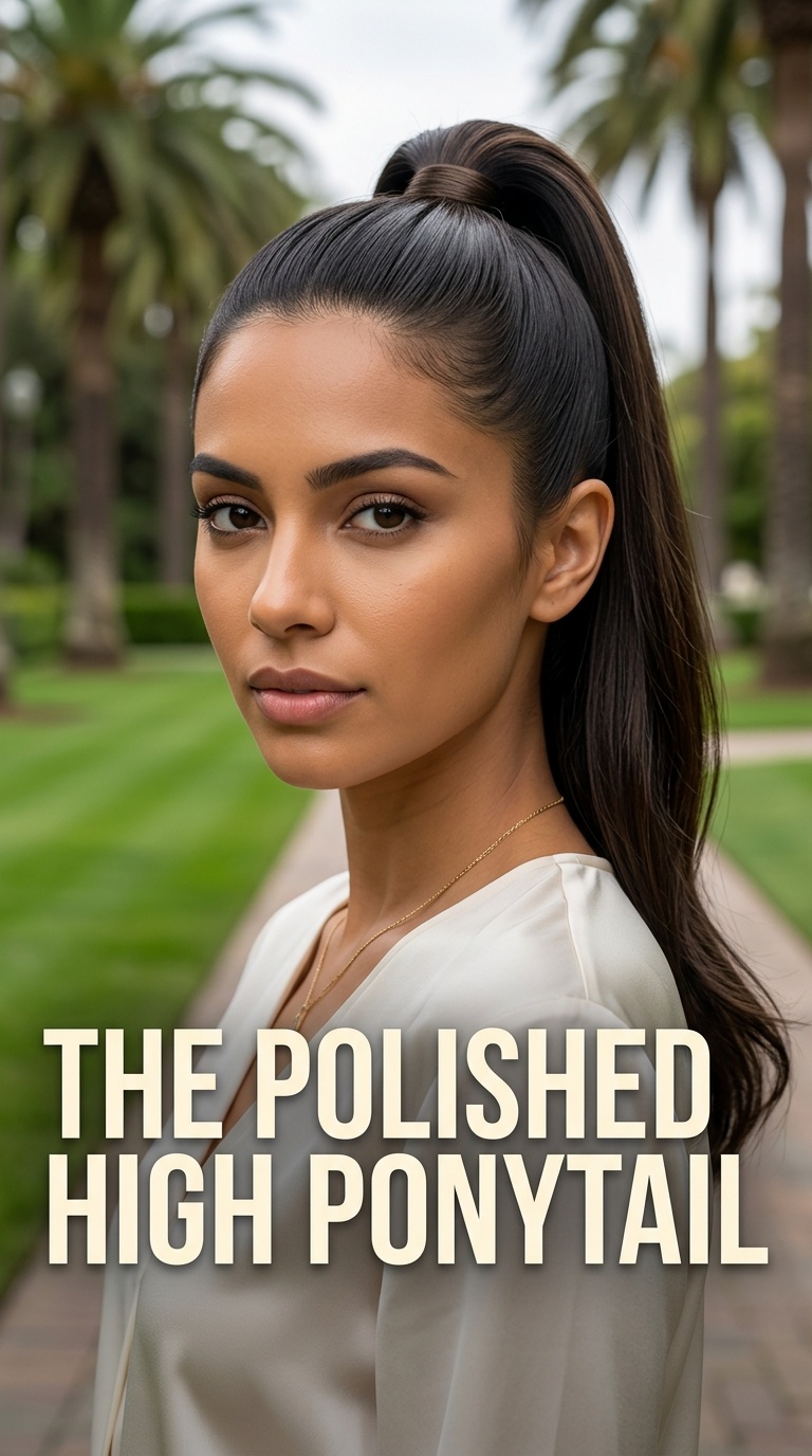 The Polished High Ponytail
