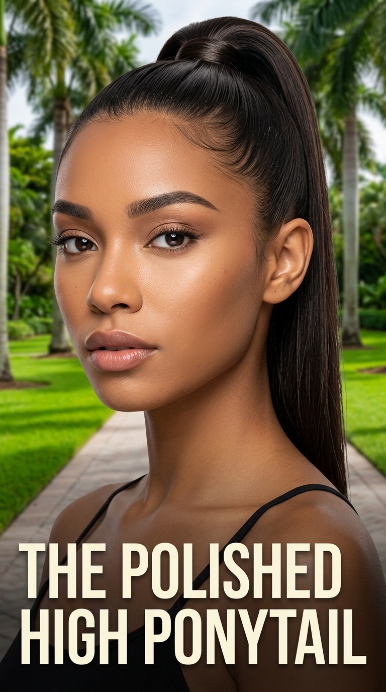 The Polished High Ponytail