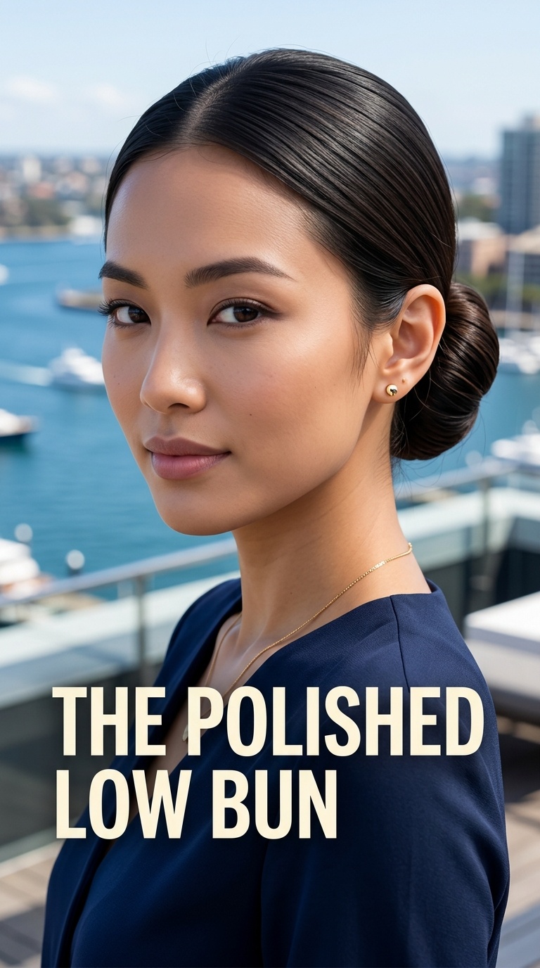 The Polished Low Bun