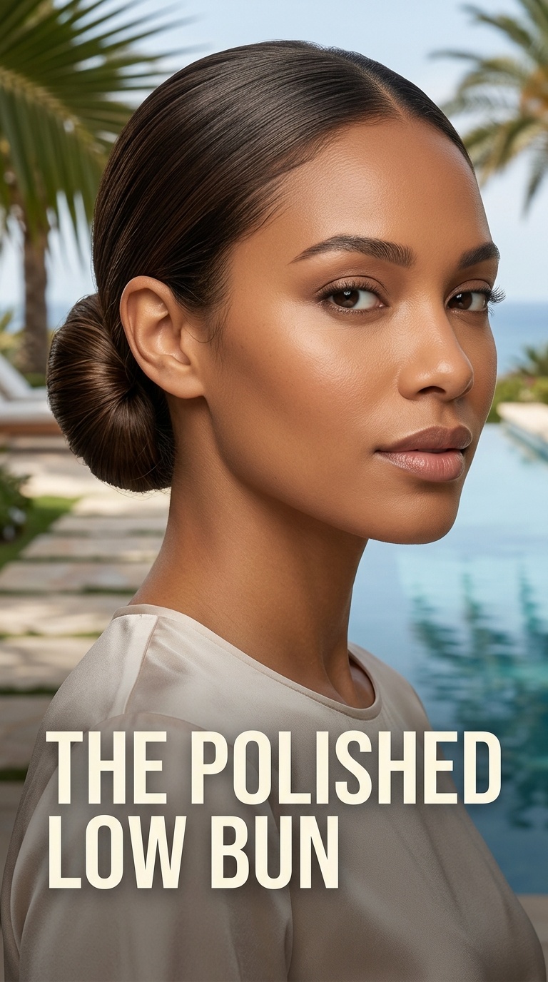 The Polished Low Bun