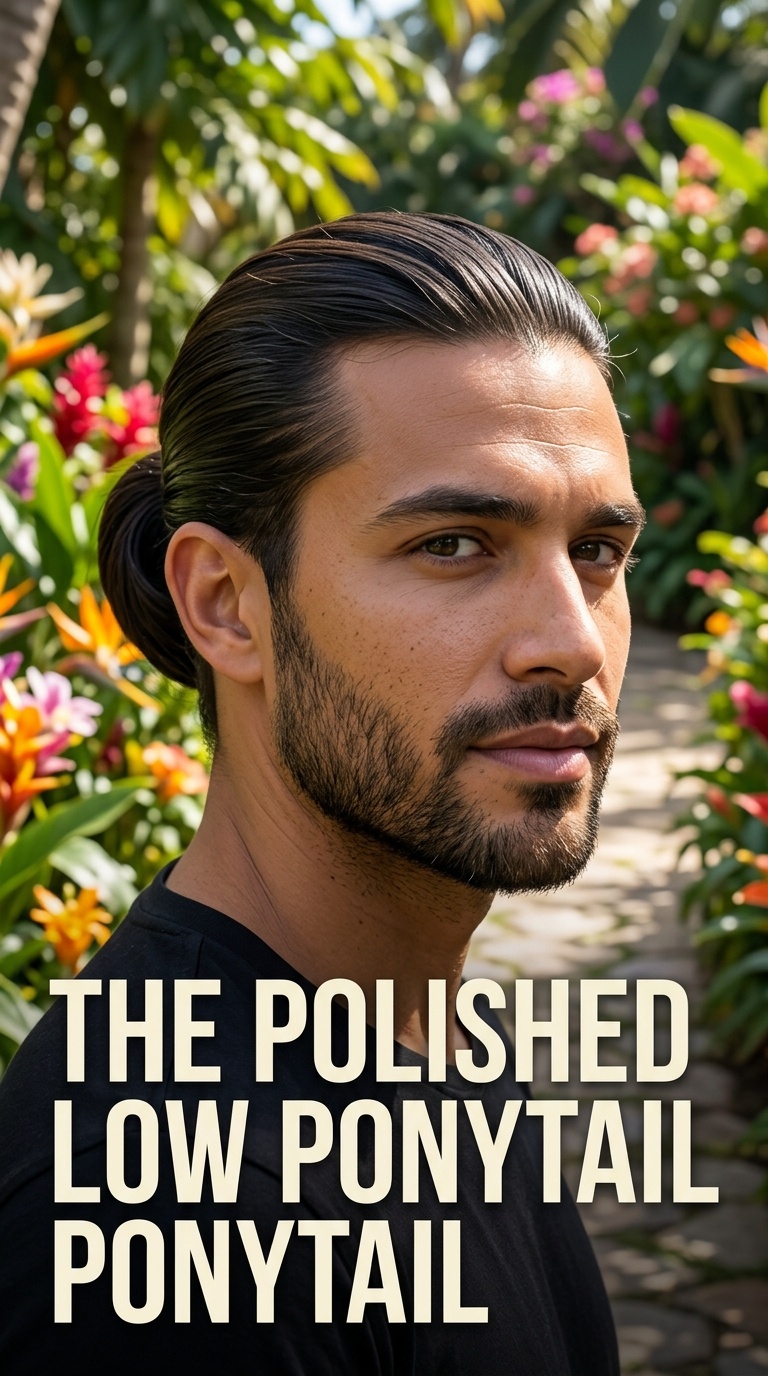 The Polished Low Ponytail
