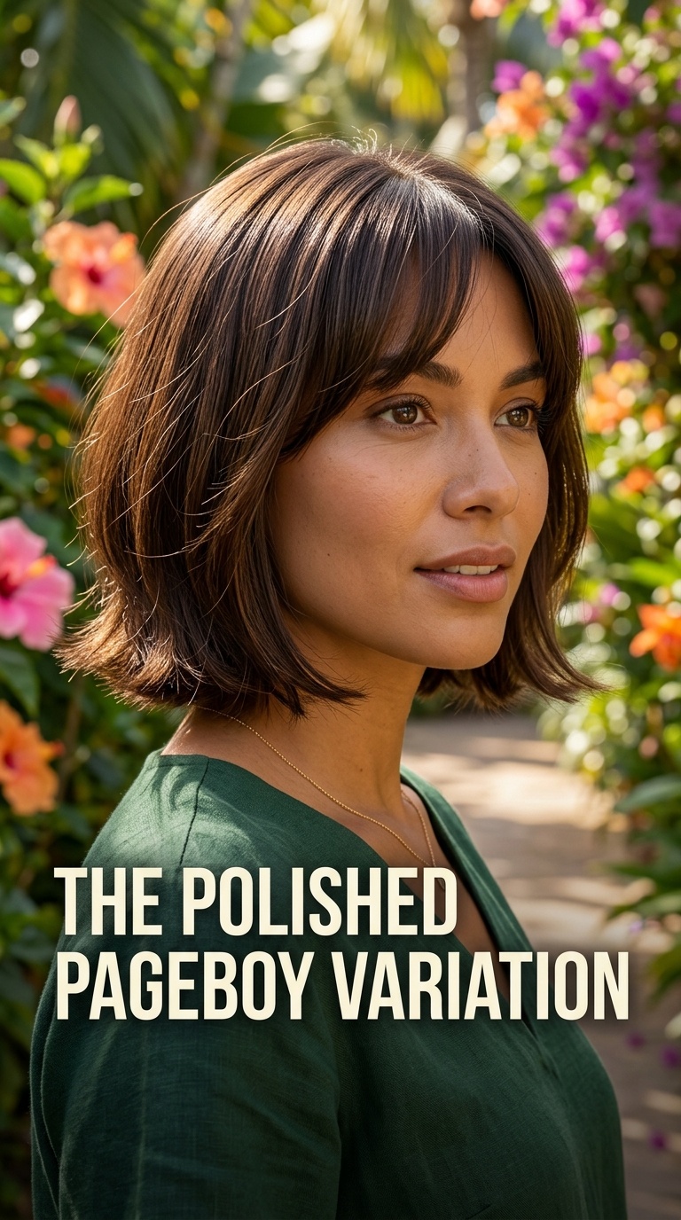 The Polished Pageboy Variation