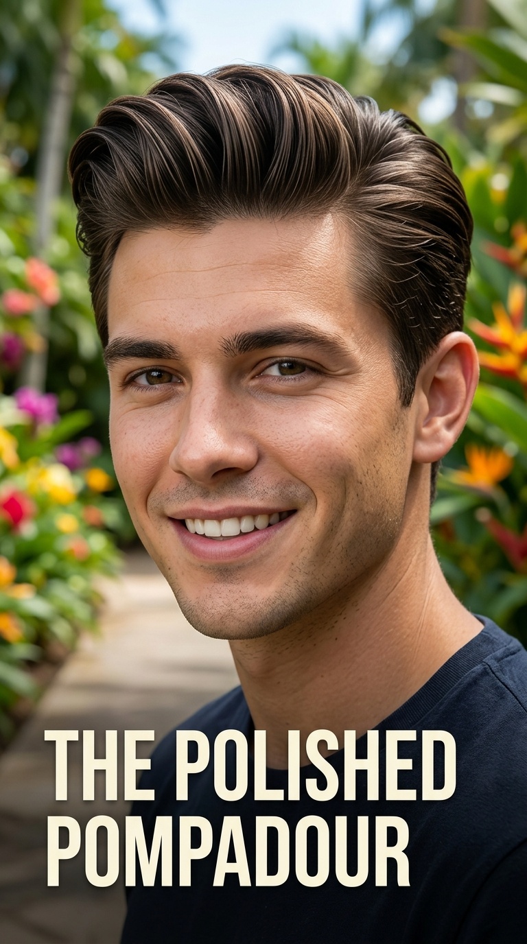 The Polished Pompadour