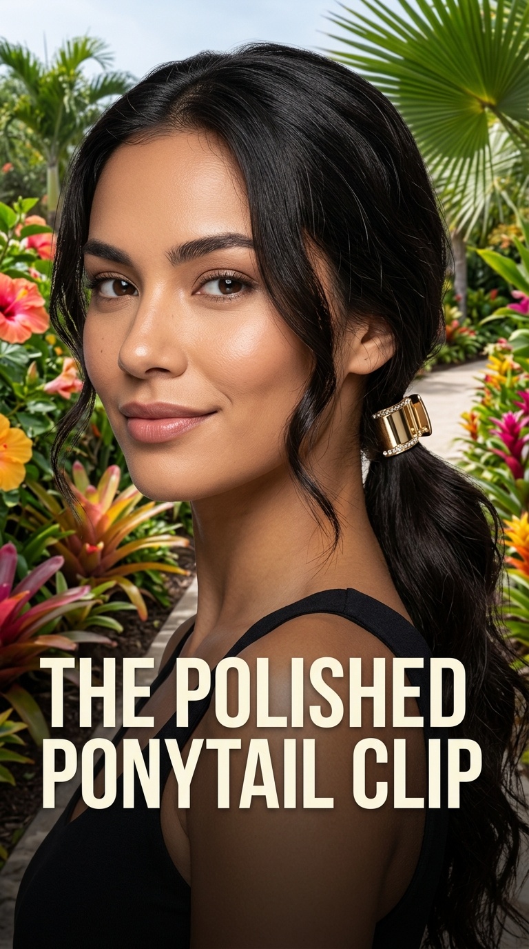 The Polished Ponytail Clip