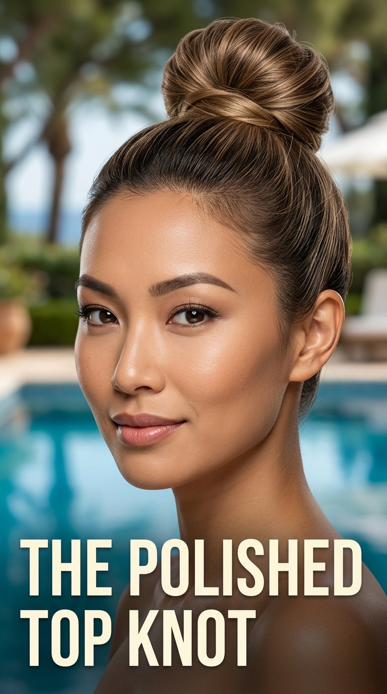 The Polished Top Knot