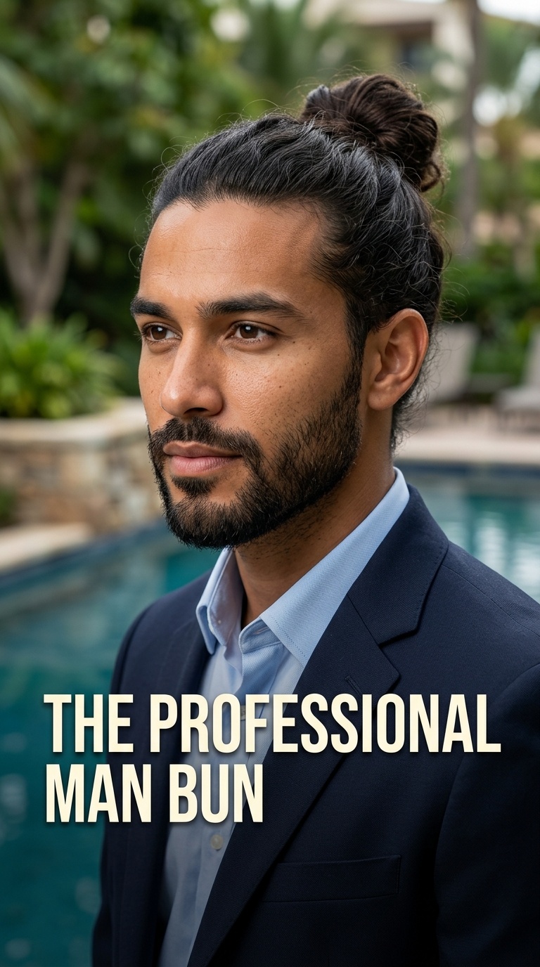The Professional Man Bun