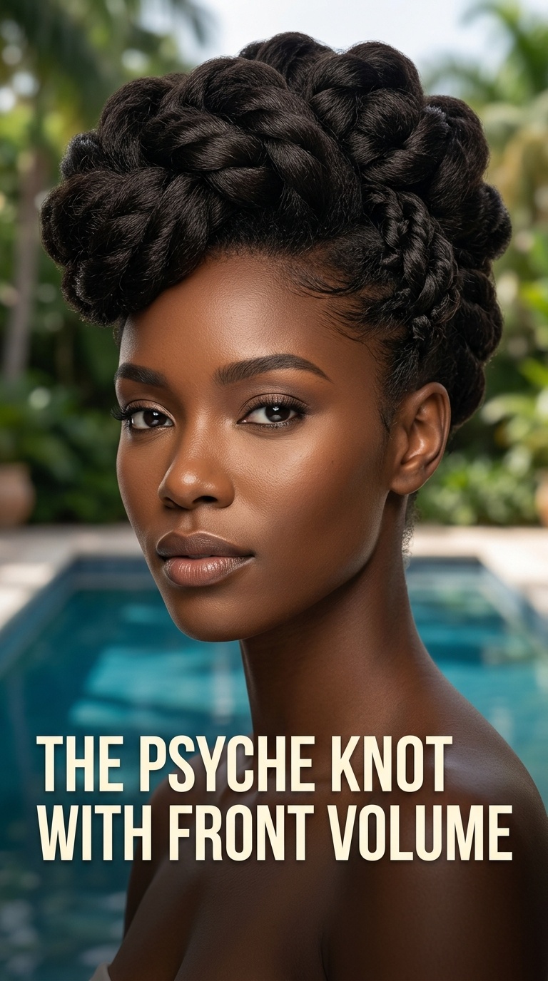 The Psyche Knot with Front Volume