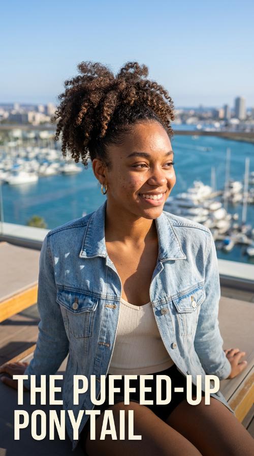 The Puffed-Up Ponytail