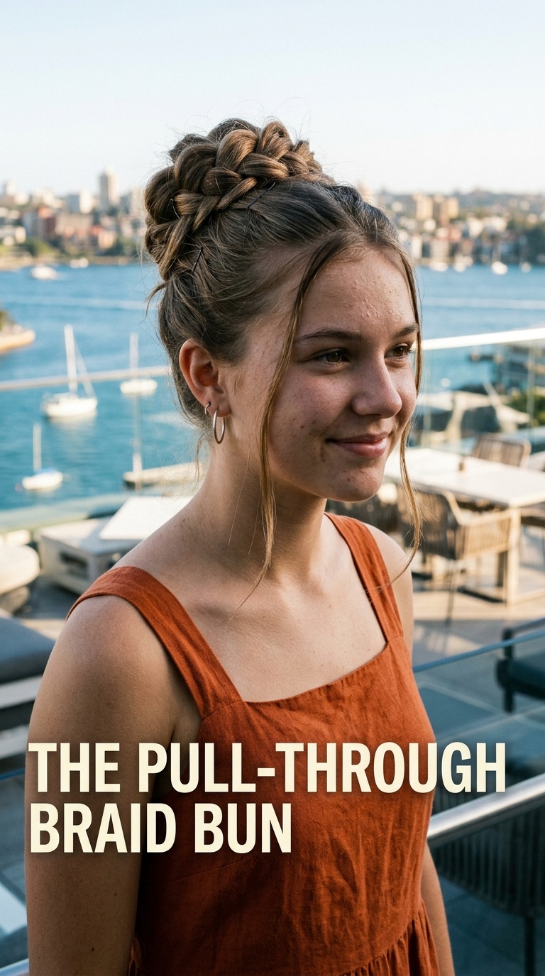 The Pull-Through Braid Bun