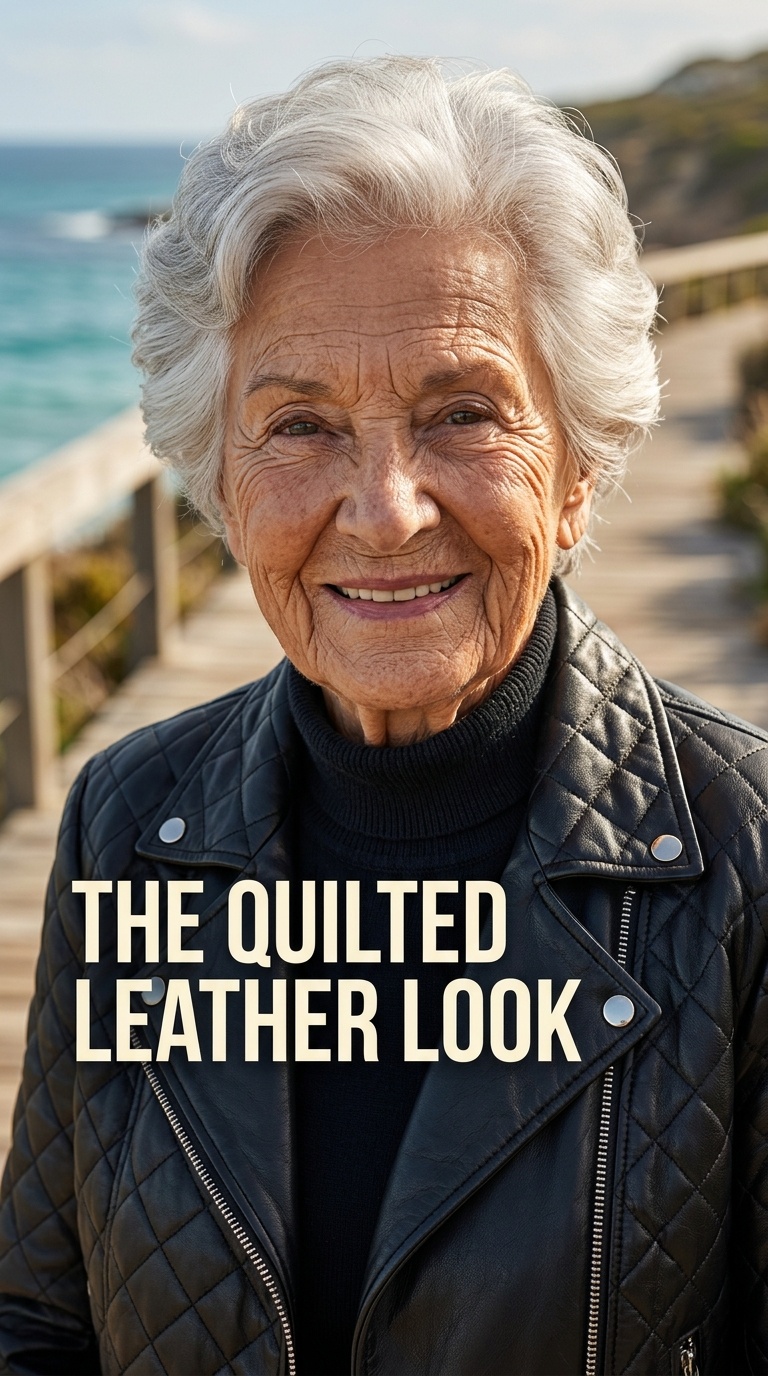 The Quilted Leather Look