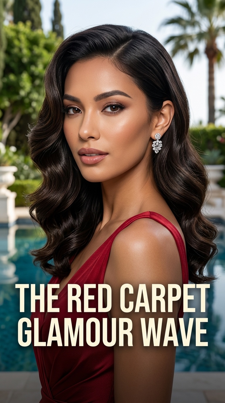 The Red Carpet Glamour Wave