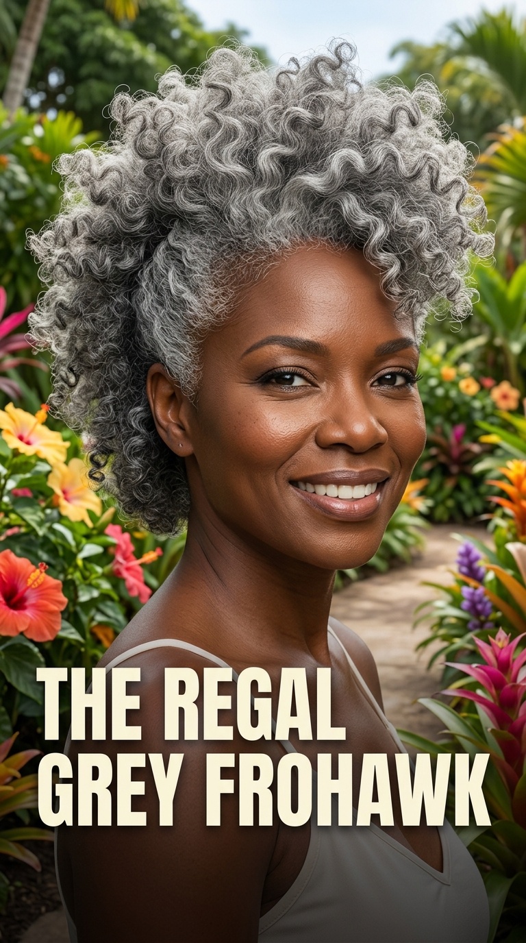 The Regal Grey Frohawk