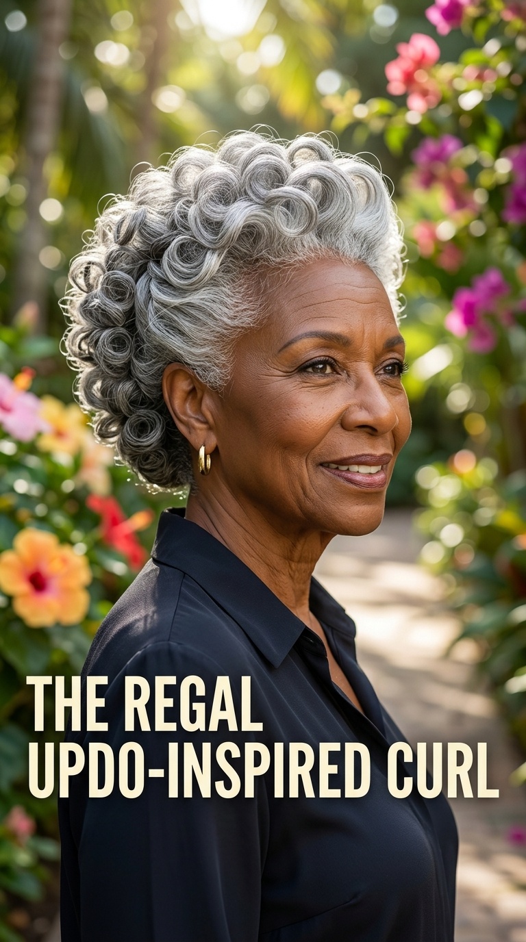 The Regal Updo-Inspired Curl