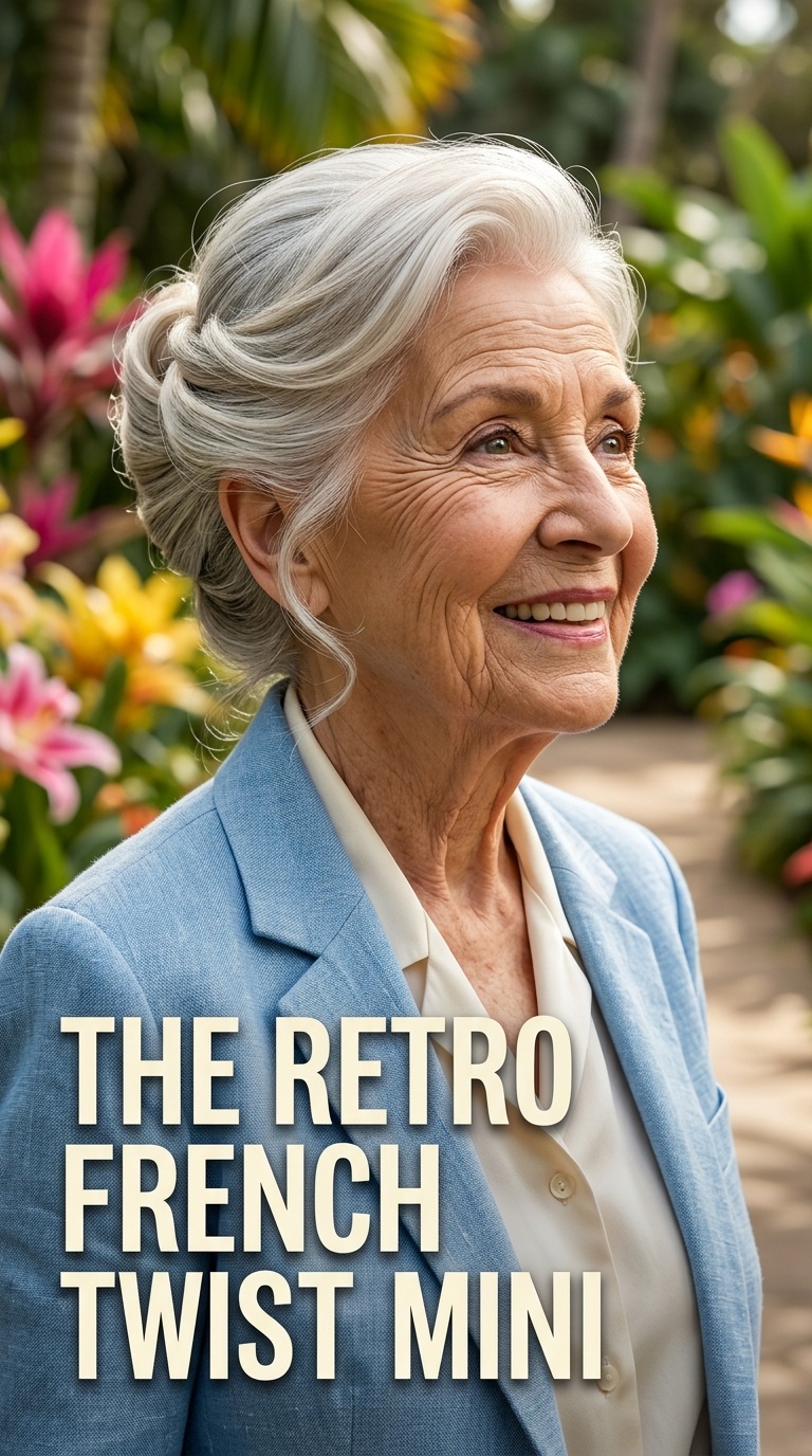 The Retro French Twist Mini
