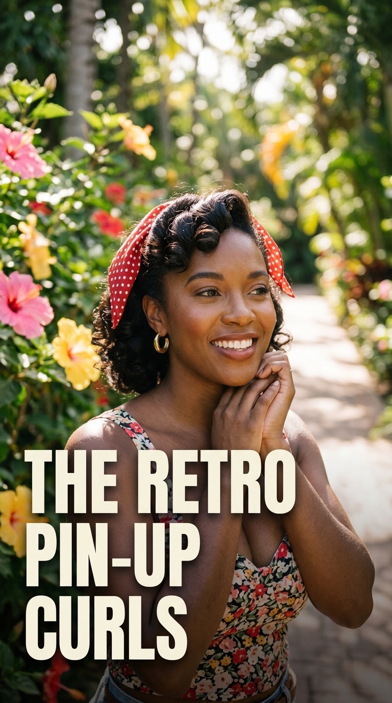 The Retro Pin-Up Curls