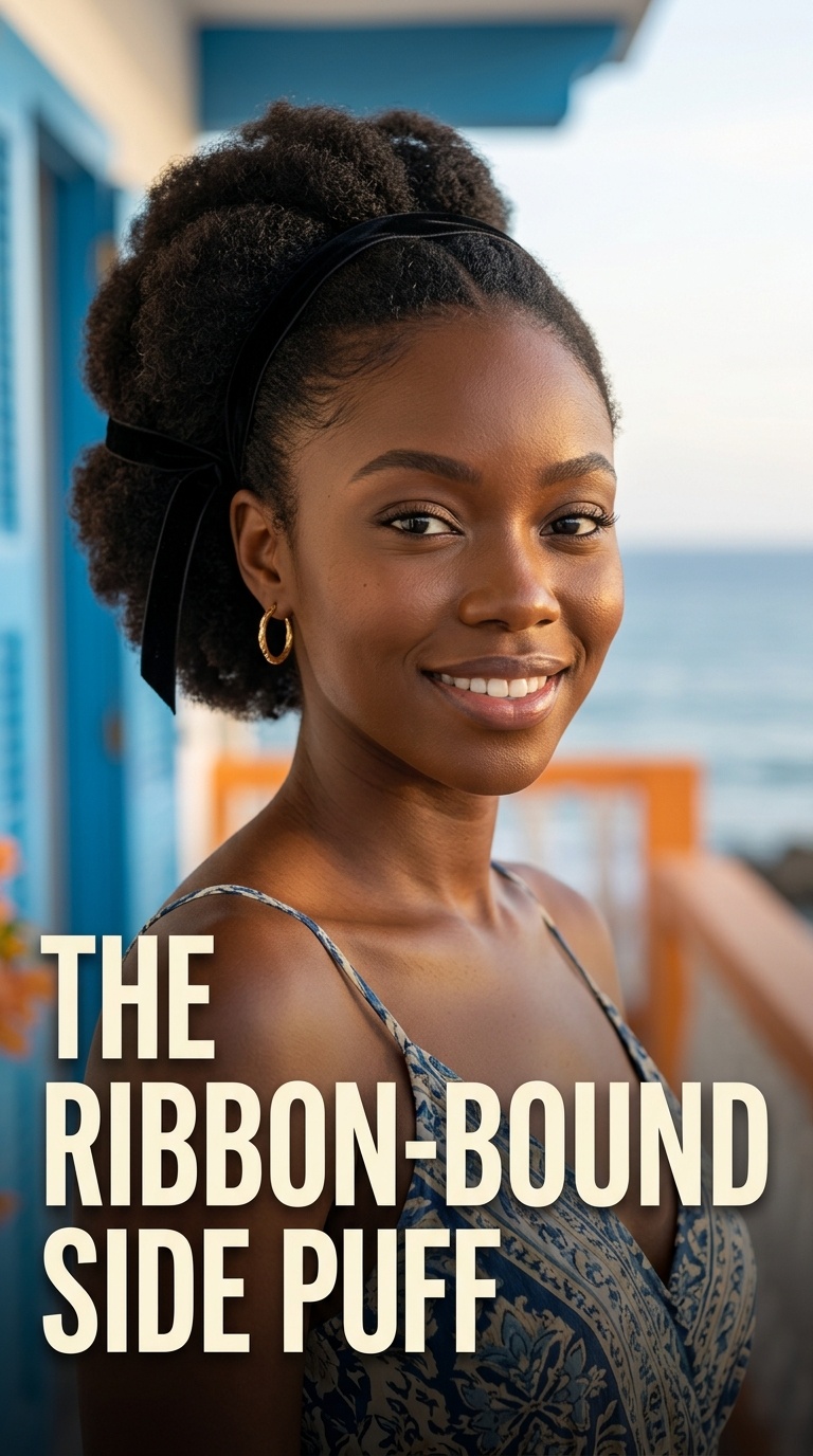 The Ribbon-Bound Side Puff