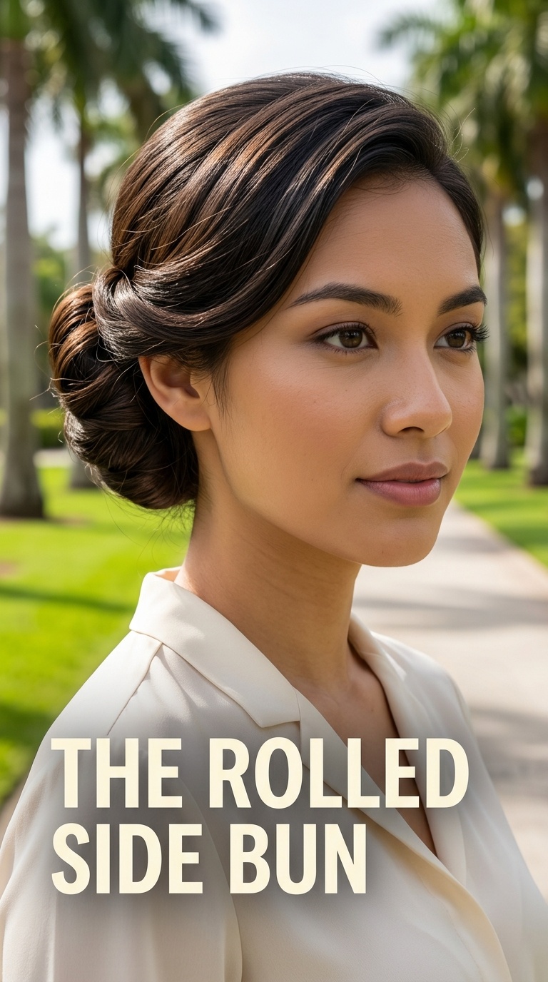 The Rolled Side Bun