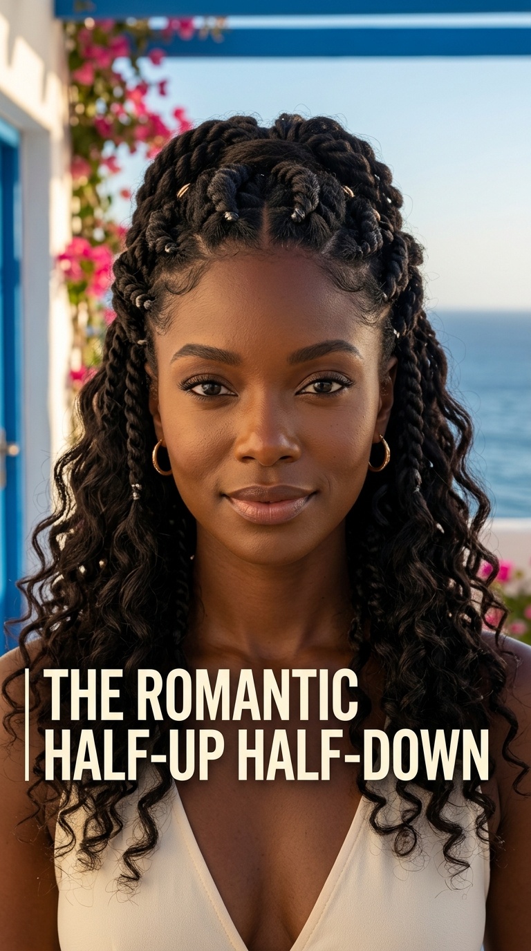 The Romantic Half-Up Half-Down