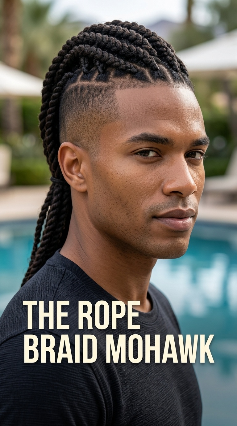 The Rope Braid Mohawk