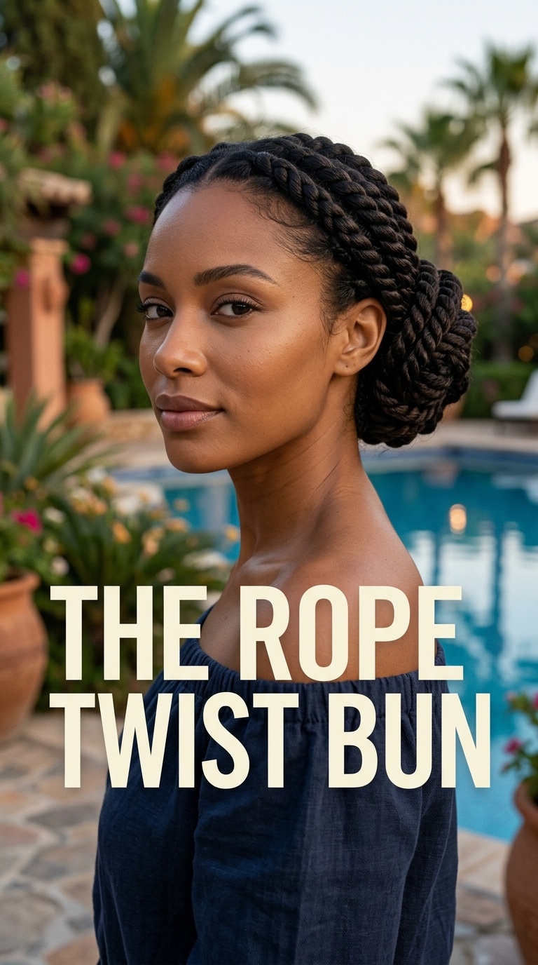 The Rope Twist Bun